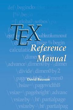 portada Tex Reference Manual (en Inglés)