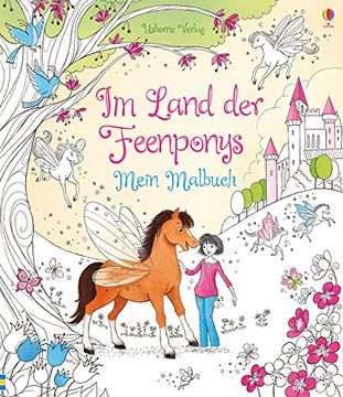 portada Im Land der Feenponys: Mein Malbuch (en Alemán)
