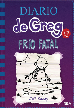 portada Frío fatal (Diario de Greg 13) (in Spanish)