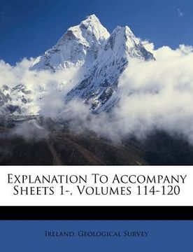 portada explanation to accompany sheets 1-, volumes 114-120
