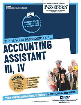 portada Accounting Assistant Iii, iv (en Inglés)