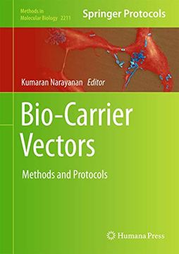portada Bio-Carrier Vectors: Methods and Protocols: 2211 (Methods in Molecular Biology) (en Inglés)