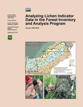 portada Analyzing Lichen Indicator Data in the Forest Inventory and Analysis Program (en Inglés)