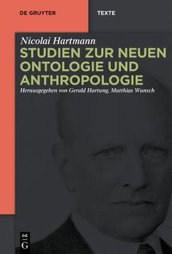 portada Studien zur Neuen Ontologie und Anthropologie (de Gruyter Texte) (German Edition) [Soft Cover ] (en Alemán)