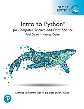 portada Intro to Python for Computer Science and Data Science: Learning to Program With ai, big Data and the Cloud, Global Edition (en Inglés)