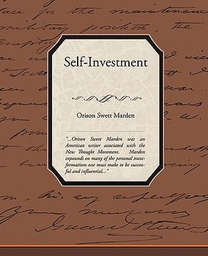 portada self-investment (in English)