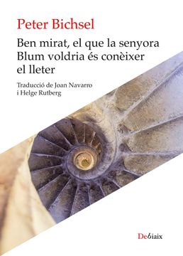 portada Ben Mirat, el que la Senyora Blum Voldria es Coneixer el Lleter (in Catalá)