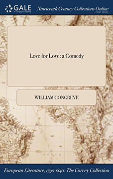 portada Love for Love: a Comedy