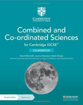 portada Cambridge Igcse™ Combined and Co-Ordinated Sciences Coursebook With Digital Access (2 Years) (Cambridge International Igcse) 