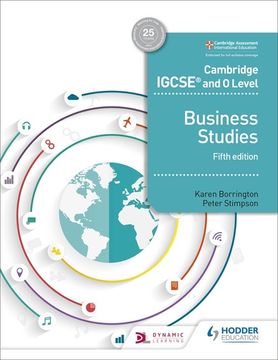 portada Cambridge Igcse and o Level Business Studies 5th Edition (Cambridge Igcse & o Level) (en Inglés)