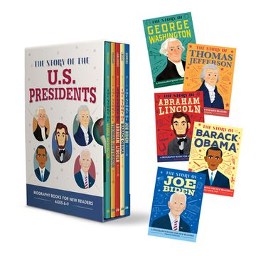 portada The Story of the U.S. Presidents 5 Book Box Set: Inspiring Biographies for Young Readers (en Inglés)