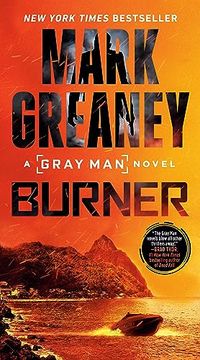 portada Burner (Gray Man) (en Inglés)