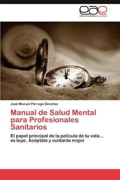 portada manual de salud mental para profesionales sanitarios