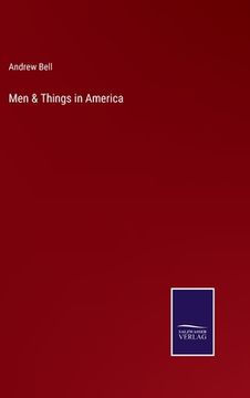 portada Men & Things in America (en Inglés)