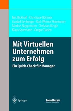 portada Mit Virtuellen Unternehmen zum Erfolg: Ein Quick-Check für Manager (en Alemán)