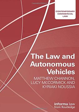 portada The law and Autonomous Vehicles (Contemporary Commercial Law) (in English)