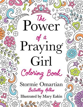 portada The Power of a Praying Girl Coloring Book (en Inglés)