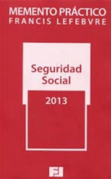 portada Memento Practico Seguridad Social 2013