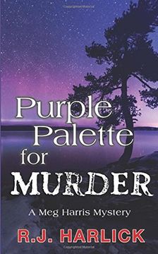 portada Purple Palette for Murder: A meg Harris Mystery (in English)