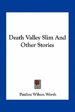 portada death valley slim and other stories (in English)