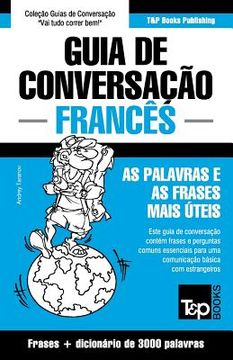 portada Guia de Conversação Português-Francês e vocabulário temático 3000 palavras (en Portugués)