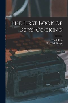 portada The First Book of Boys' Cooking