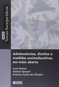 portada Adolescências, Direitos e Medidas Socioeducativas em Meio Aberto (en Portugués)