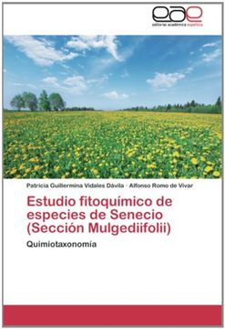 portada Estudio fitoquímico de especies de  Senecio (Sección Mulgediifolii): Quimiotaxonomía