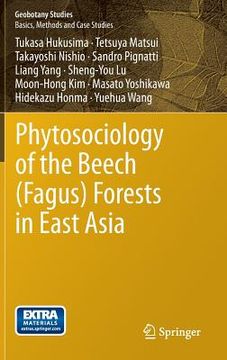 portada phytosociology of the beech (fagus) forests in east asia (en Inglés)