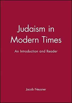 portada Judaism in Modern Times: A Critical Biography: An Introduction and Reader (in English)