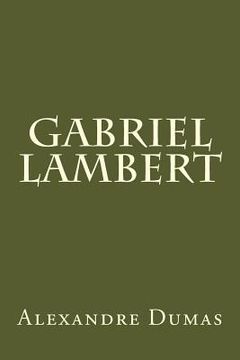 portada Gabriel Lambert (en Francés)