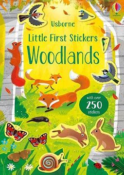 portada Little First Stickers Woodlands (in English)