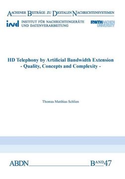 portada Hd Telephony by Artificial Bandwidth Extension (en Inglés)