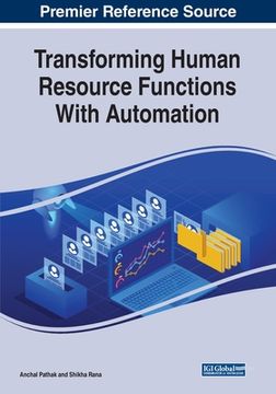 portada Transforming Human Resource Functions With Automation (en Inglés)