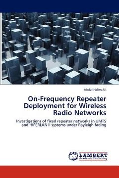 portada on-frequency repeater deployment for wireless radio networks (en Inglés)