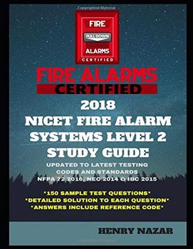 portada 2018 Nicet Fire Alarm Systems Level 2 Study Guide (in English)