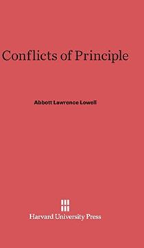portada Conflicts of Principle (in English)