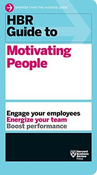 portada Hbr Guide to Motivating People (Hbr Guide Series) (in English)