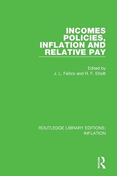 portada Incomes Policies, Inflation and Relative pay (Routledge Library Editions: Inflation) (in English)