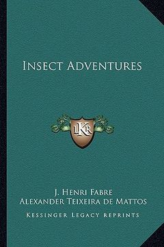 portada insect adventures (en Inglés)