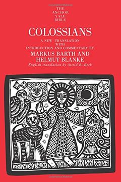 portada Colossians (The Anchor Yale Bible Commentaries) (en Inglés)