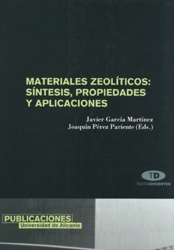portada Materiales zeolíticos: síntesis, propiedades y aplicaciones