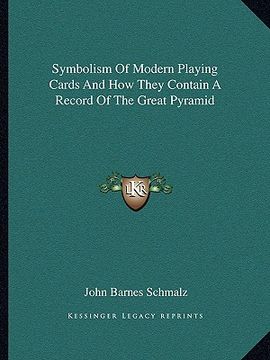 portada symbolism of modern playing cards and how they contain a record of the great pyramid (in English)