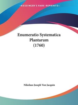 portada Enumeratio Systematica Plantarum (1760) (en Latin)