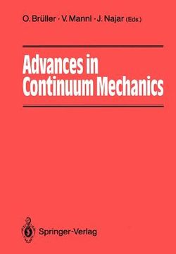 portada advances in continuum mechanics: 39 papers from international experts dedicated to horst lippmann (en Inglés)