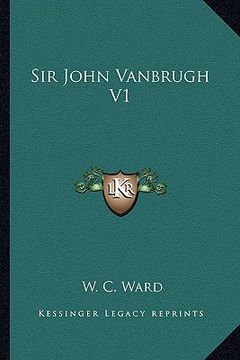 portada sir john vanbrugh v1 (in English)