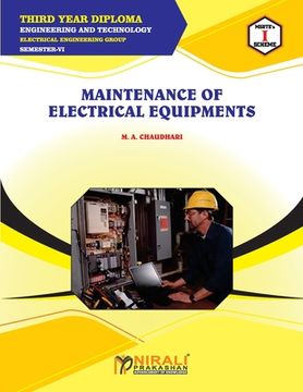 portada Maintenance of Electrical Equipments (22625) (en Inglés)