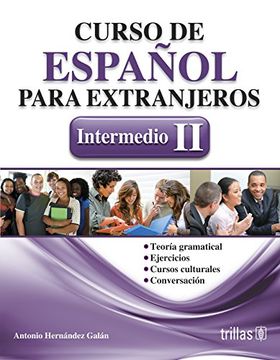 portada Curso de Español Para Extranjeros: Intermedio ii (in Spanish)