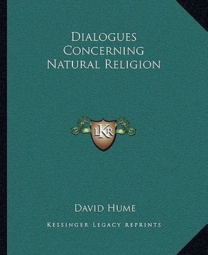 portada dialogues concerning natural religion (en Inglés)