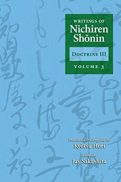 portada Writings of Nichiren Shonin Doctrine 3: Volume 3 